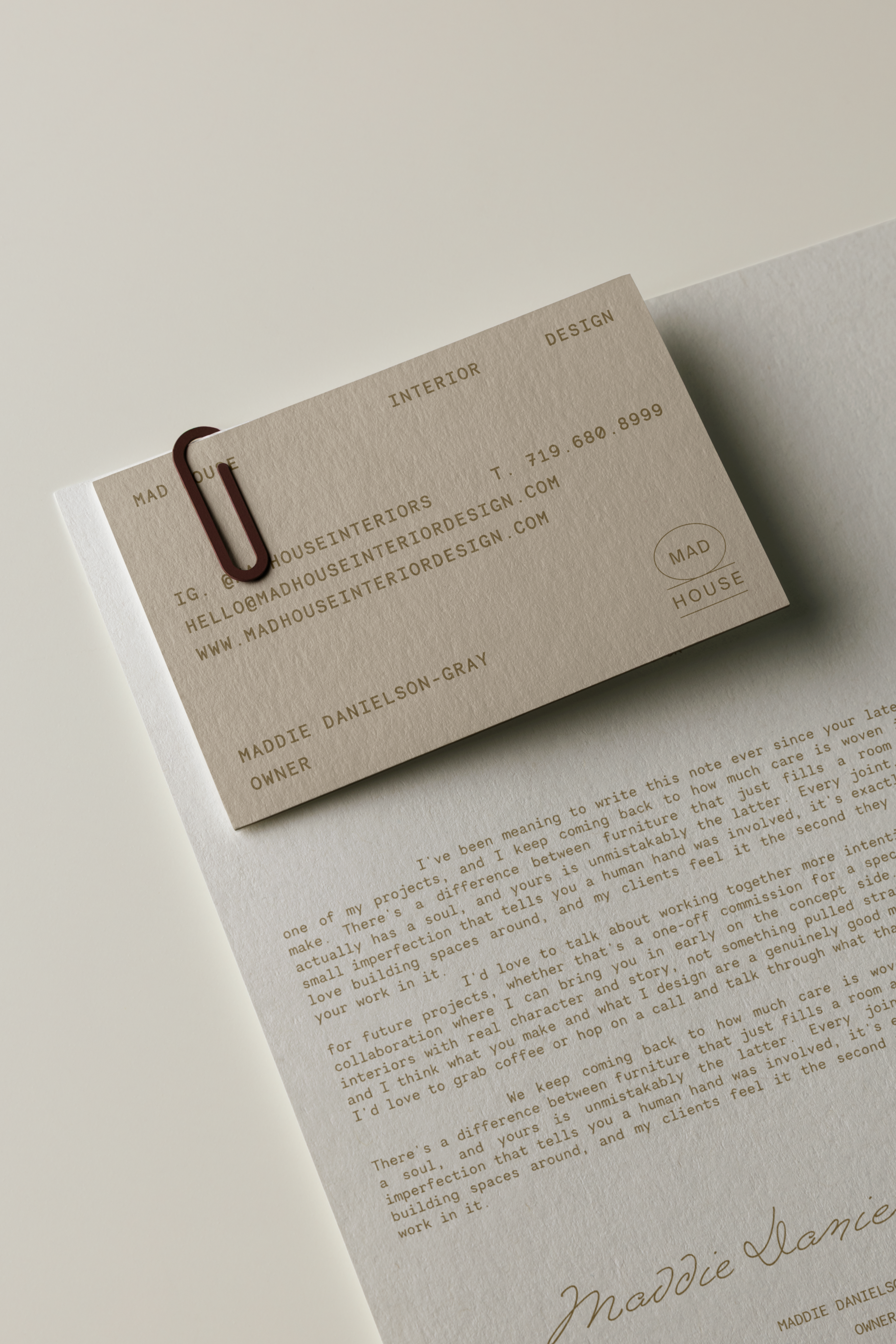Image of stationery